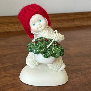 Department 56 Snowbabies "Happy Holly-Days" Christmas Figurine 2014 4037340 Hat